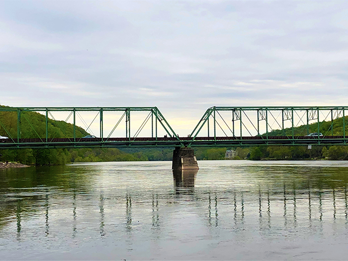 The New Hope - Lambertville Bridge by DRBC's Stacey Mulholland.